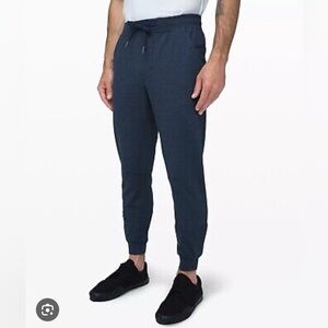 Lululemon City Sweat Jogger *30” Heathered True Navy Blue Joggers Size Large
